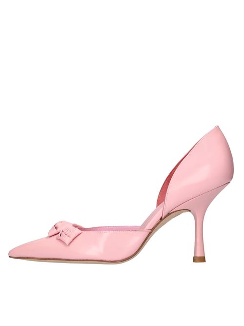 Décolleté in pelle STUART WEITZMAN | STRT ROSIE DORSAY 85 4512498558ROSA MARSHMALLOW